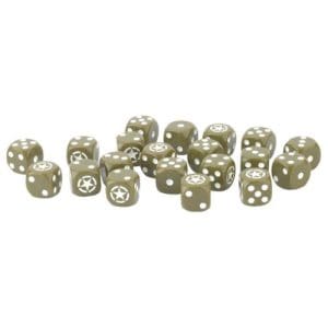 Flames of War: Late War American Dice Set