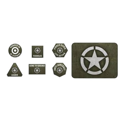 Flames of War: Late War American Tokens and Objectives