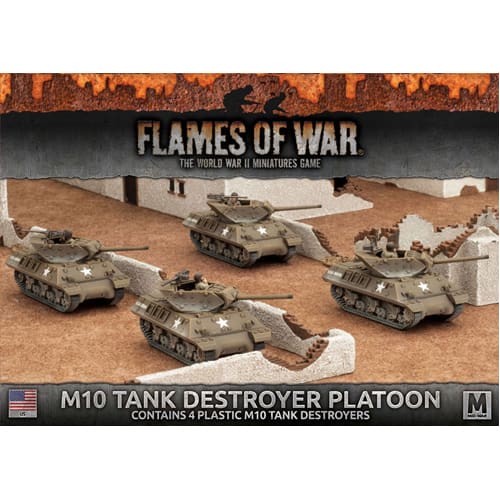 Flames of War: M10 3-Inch Tank Destroyer Platoon