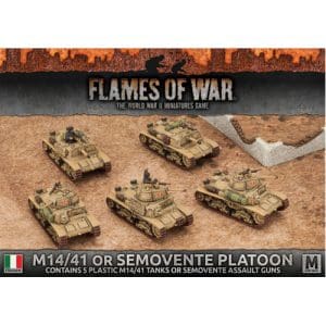 Flames of War: M14/41 or Semovente Platoon