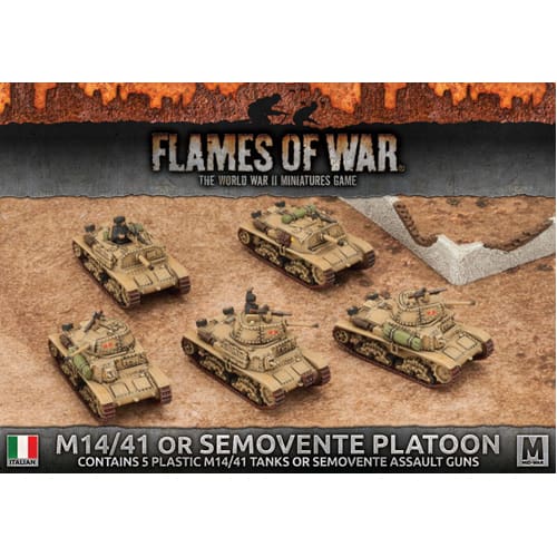 Flames of War: M14/41 or Semovente Platoon