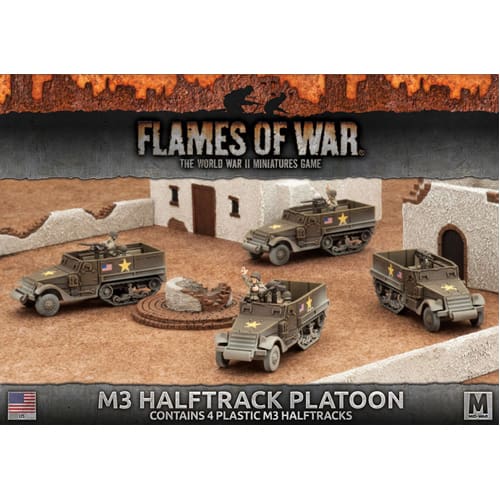 Flames of War: M3 Halftrack Platoon