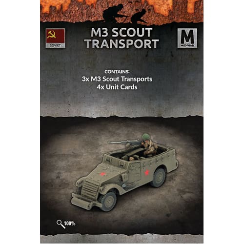 Flames of War: M3 Scout Transports