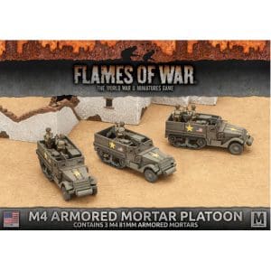 Flames of War: M4 81mm Armored Mortar Platoon