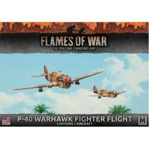 Flames of War: P-40 Warhawk Fighter Flight