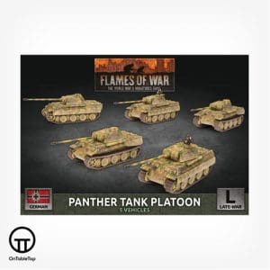 Flames of War: Panther A (Early) (x5 Plastic)