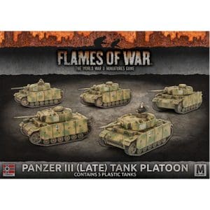Flames of War: Panzer III (Late) Platoon