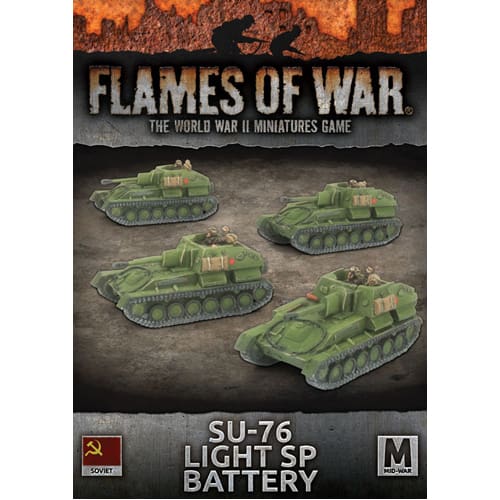 Flames of War: SU-76 Light SP Battery