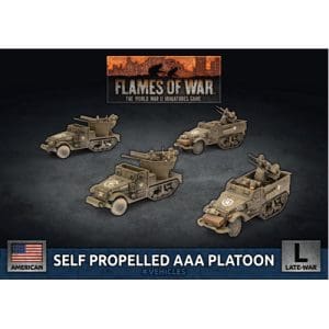 Flames of War: Self Propelled M15/M16 GMC AAA Platoon