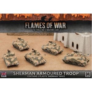 Flames of War: Sherman Armoured Troop