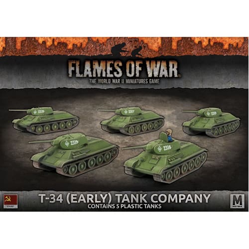 Flames of War: T-34 (Early) Tank Company
