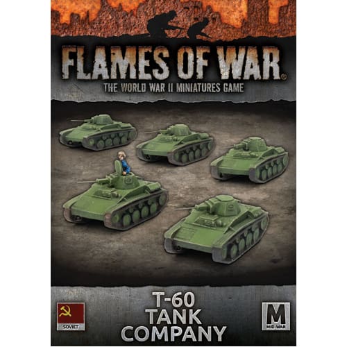 Flames of War: T-60 Tank Company