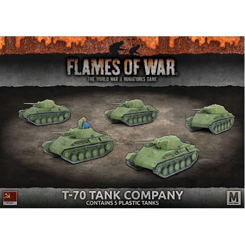 Flames of War: T-70 Tank Company