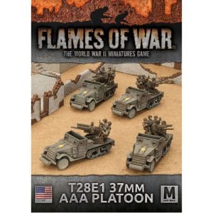 Flames of War: T28E1 37mm AAA Platoon