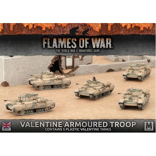 Flames of War: Valentine Armoured Troop