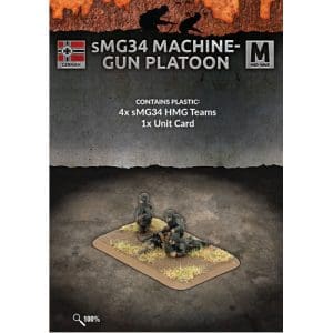 Flames of War: sMG34 Machine-gun Platoon