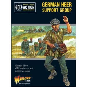 German Heer Support Group (HQ, Mortar & MMG)