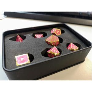 Glow in the Dark Bone - Gold and Pink (White Glow)