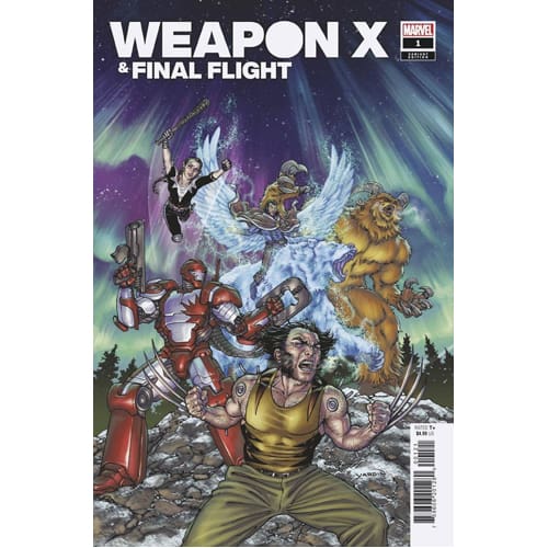 Heroes Reborn Weapon X And Final Flight #1 Yardin Variant Heroes Reborn Weapon X And Final Flight #1 Yardin Variant