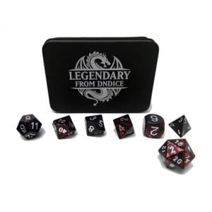 Legendary - Red/Black Aluminium