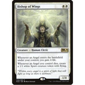 Magic: the Gathering - Single Card - Core Set 2020: Bishop of Wings (Pack to Sleeve)