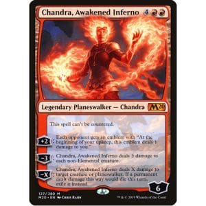 Magic: the Gathering - Single Card - Core Set 2020: Foil Chandra, Awakened Inferno (Pack to Sleeve)