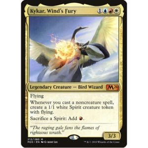 Magic: the Gathering - Single Card - Core Set 2020: Foil Kykar, Wind's Fury (Pack to Sleeve)
