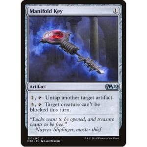 Magic: the Gathering - Single Card - Core Set 2020: Foil Manifold Key (Pack to Sleeve)
