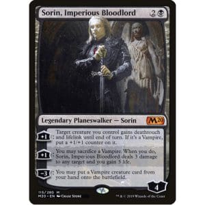 Magic: the Gathering - Single Card - Core Set 2020: Foil Sorin, Imperious Bloodlord (Pack to Sleeve)