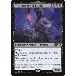 Magic: the Gathering - Single Card - Core Set 2020: Foil Vilis, Broker of Blood (Pack to Sleeve)