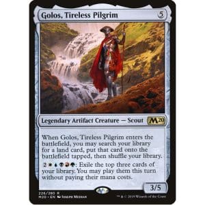 Magic: the Gathering - Single Card - Core Set 2020: Golos, Tireless Pilgrim (Pack to Sleeve)