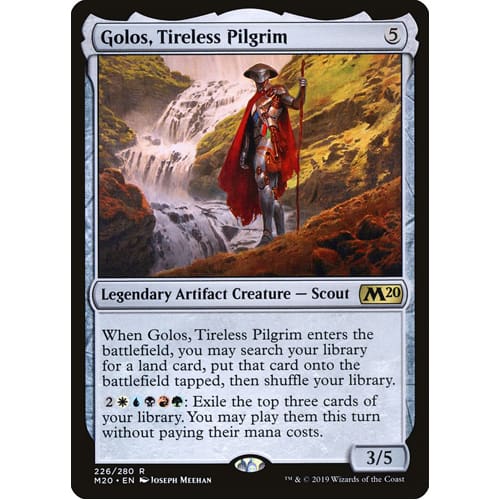 MTG: Single Card - Core Set 2020: Golos, Tireless Pilgrim (Pack to Sleeve) MTG: Single Card - Core Set 2020: Golos, Tireless Pilgrim (Pack to Sleeve)