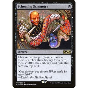Magic: the Gathering - Single Card - Core Set 2020: Scheming Symmetry (Pack to Sleeve)