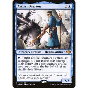 Magic: the Gathering - Single Card - Double Masters: Foil Arcum Dagsson (Pack to Sleeve)