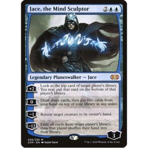Magic: the Gathering - Single Card - Double Masters: Foil Jace, the Mind Sculptor (Pack to Sleeve)