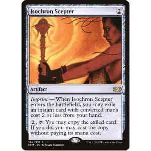 Magic: the Gathering - Single Card - Double Masters: Isochron Scepter (Pack to Sleeve)