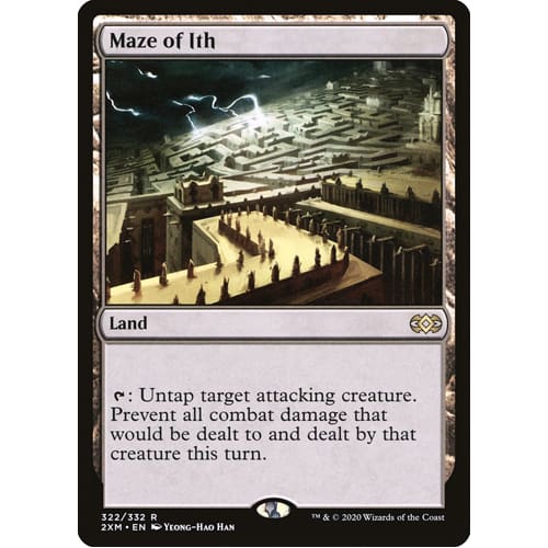 MTG: Single Card - Double Masters: Maze of Ith (Pack to Sleeve) MTG: Single Card - Double Masters: Maze of Ith (Pack to Sleeve)