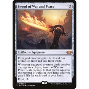 Magic: the Gathering - Single Card - Double Masters: Sword of War and Peace (Pack to Sleeve)