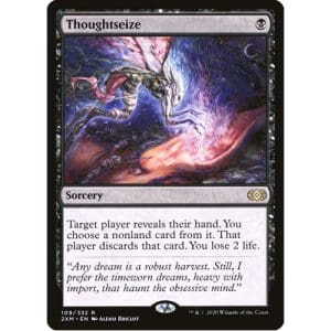 Magic: the Gathering - Single Card - Double Masters: Thoughtseize (Pack to Sleeve)