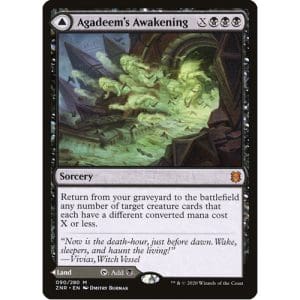 Magic: the Gathering - Single Card - Zendikar Rising: Agadeem's Awakening // Agadeem, the Undercrypt (Pack to Sleeve)