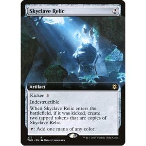 Magic: the Gathering - Single Card - Zendikar Rising: Alternate Art Foil Skyclave Relic (Pack to Sleeve)