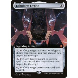Magic: the Gathering - Single Card - Zendikar Rising: Extended Art Lithoform Engine (Pack to Sleeve)