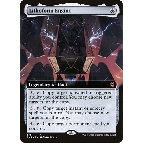 MTG: Single Card - Zendikar Rising: Extended Art Lithoform Engine (Pack to Sleeve) MTG: Single Card - Zendikar Rising: Extended Art Lithoform Engine (Pack to Sleeve)