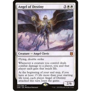 Magic: the Gathering - Single Card - Zendikar Rising: Foil Angel of Destiny (Pack to Sleeve)