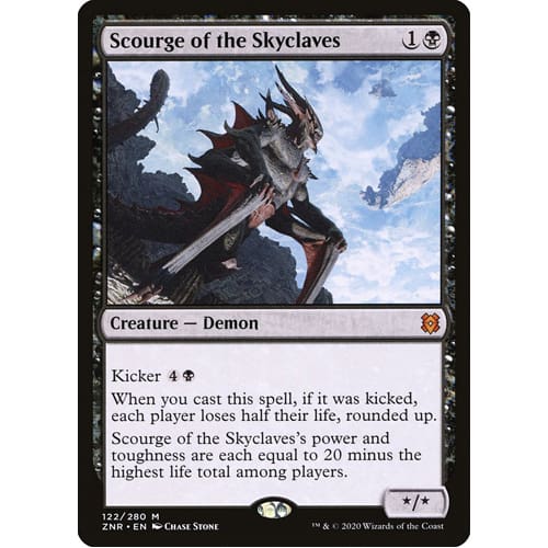 MTG: Single Card - Zendikar Rising: Foil Scourge of the Skyclaves (Pack to Sleeve) MTG: Single Card - Zendikar Rising: Foil Scourge of the Skyclaves (Pack to Sleeve)