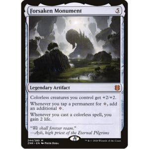 Magic: the Gathering - Single Card - Zendikar Rising: Forsaken Monument (Pack to Sleeve)