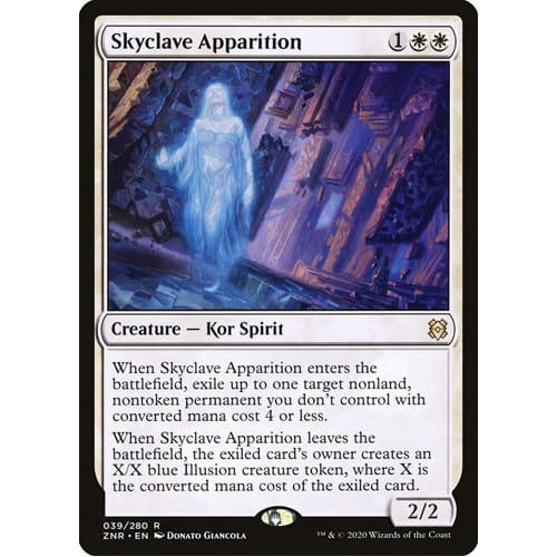 MTG: Single Card - Zendikar Rising: Skyclave Apparition (Pack to Sleeve) MTG: Single Card - Zendikar Rising: Skyclave Apparition (Pack to Sleeve)