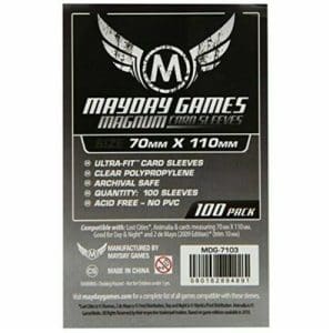 Mayday Magnum 100 Card Sleeves 70mm x 110mm