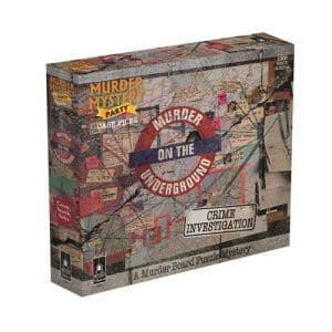 Murder Mystery Puzzle - Murder On The Underground