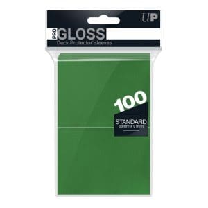 PRO-Gloss Standard Sleeves: Green (100)